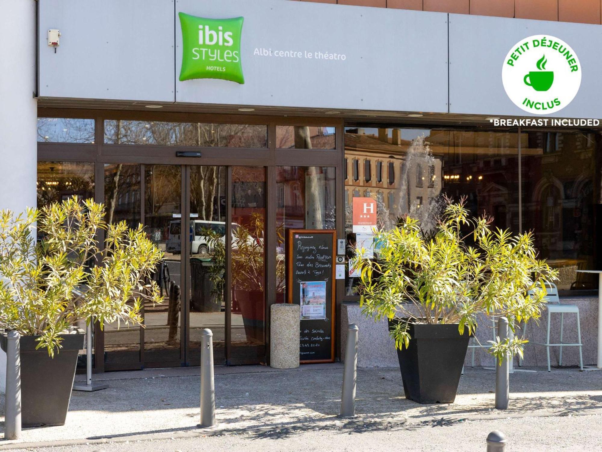 Hotel Ibis Styles Albi Centre Le Theatro Zewnętrze zdjęcie